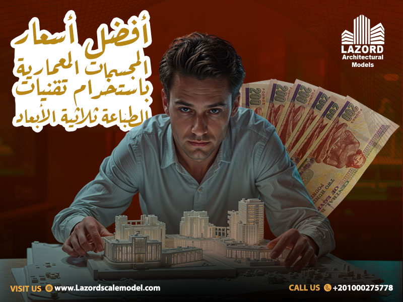 أفضل أسعار المجسمات المعمارية باستخدام تقنيات الطباعة ثلاثية الأبعاد