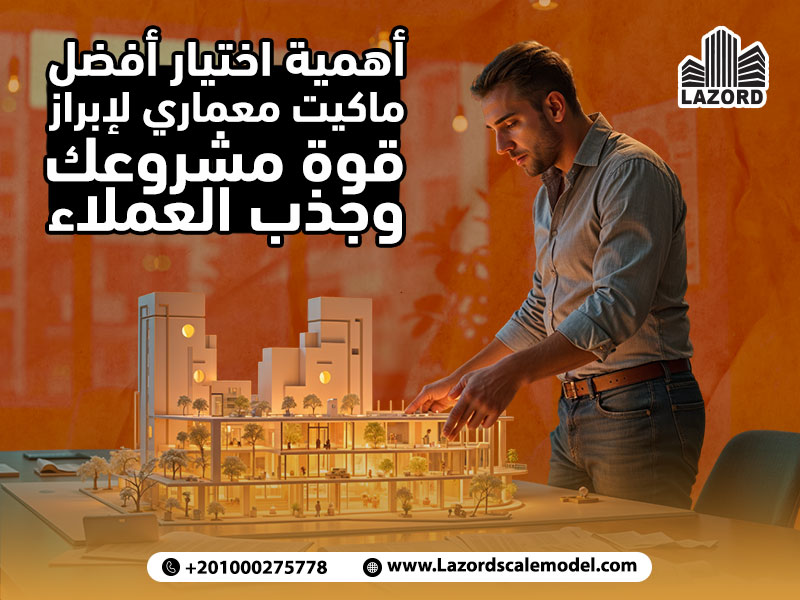 أهمية اختيار أفضل ماكيت معماري لإبراز قوة مشروعك وجذب العملاء