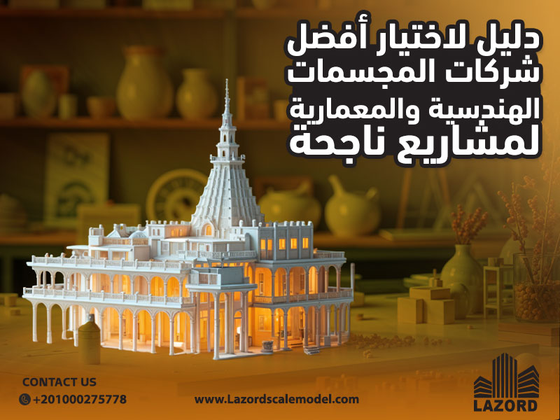 دليل لاختيار أفضل شركات المجسمات الهندسية والمعمارية لمشاريع ناجحة