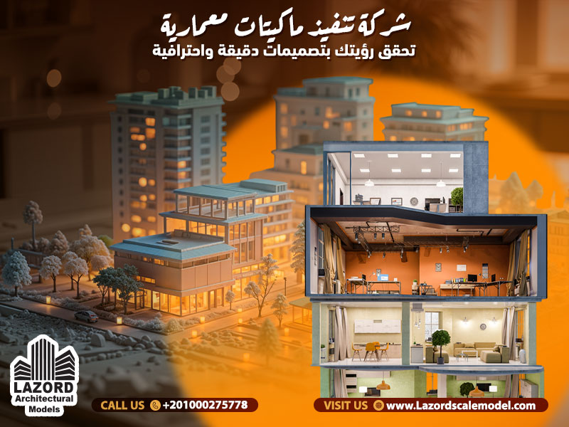 شركة تنفيذ ماكيتات معمارية تحقق رؤيتك بتصميمات دقيقة واحترافية
